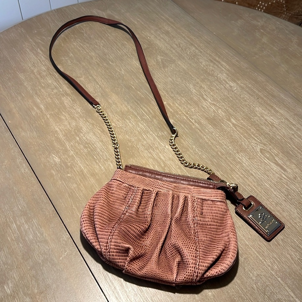 Burnt Red B Makowsky Satchel​